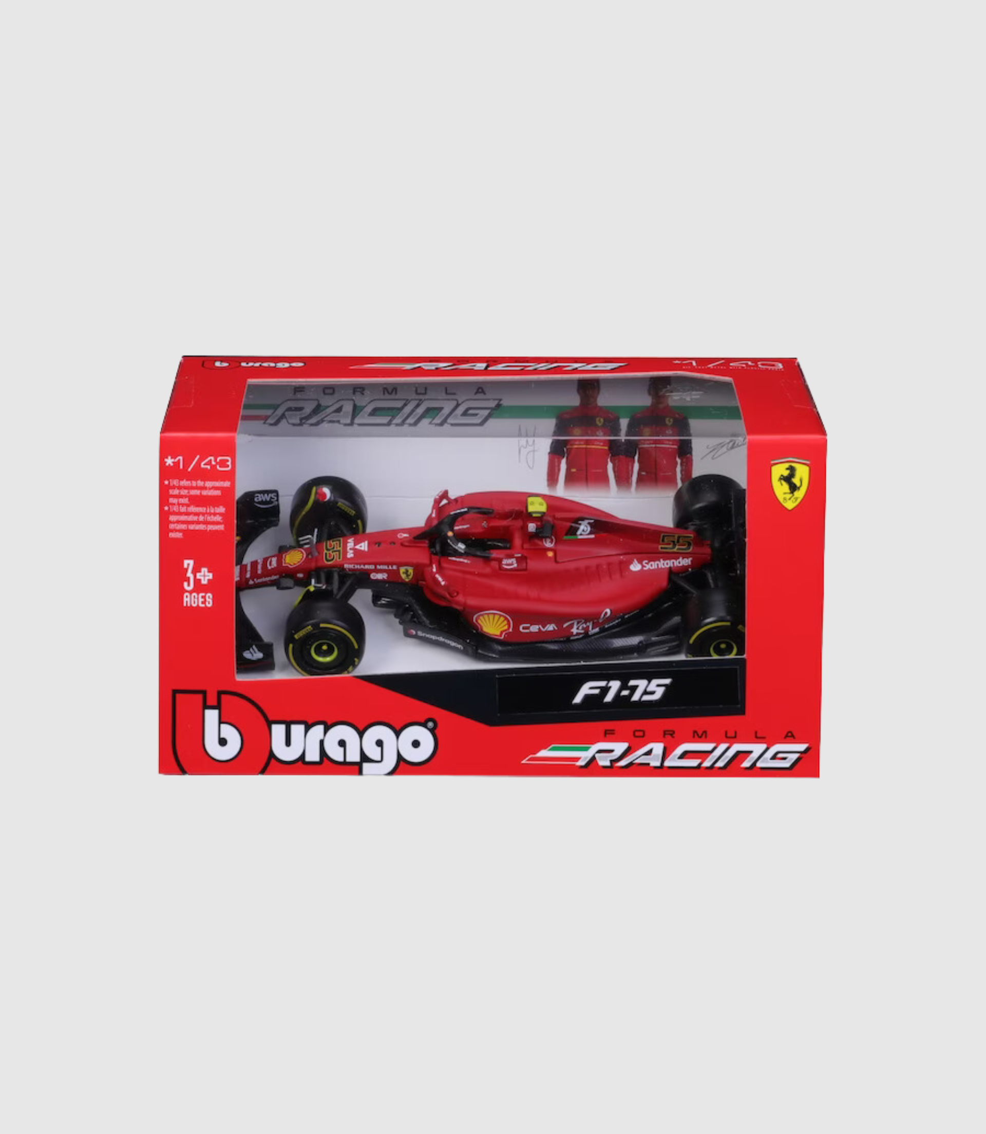 1:43 F1 - FERRARI F1-75 - Carlos Sainz
