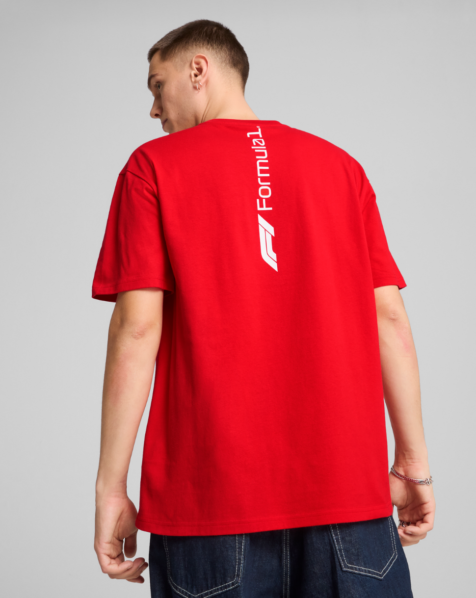 F1 ESS+ TEE - RELAXED - RED