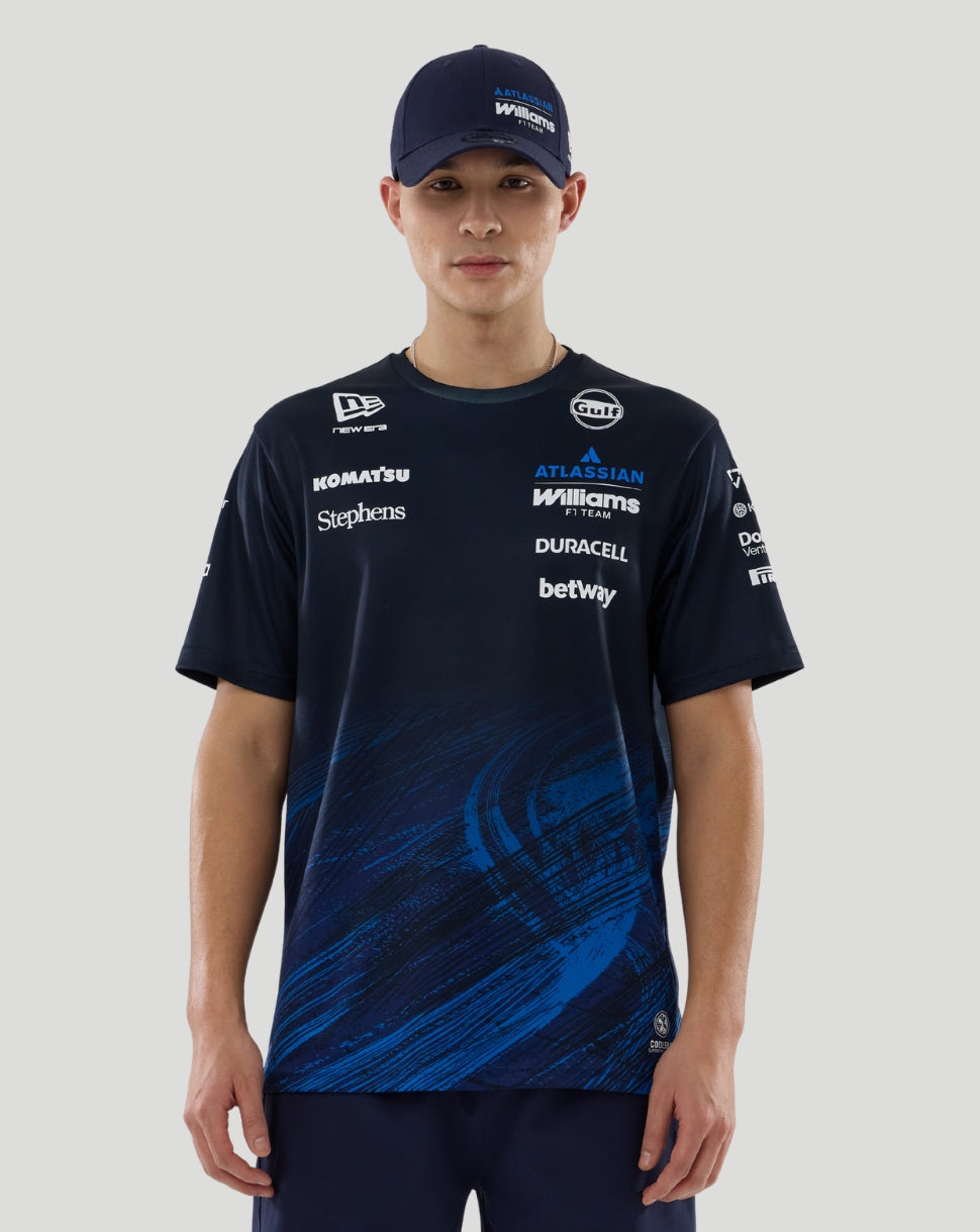 Williams Racing 2026 F1 Men's Team T-Shirt - Navy