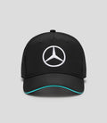 Unisex Mercedes-AMG Petronas F1 Official Team Kit Team Baseball Cap - Black