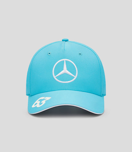 Junior Mercedes-AMG Petronas F1 Official Team Kit George Russell Driver Cap - Blue