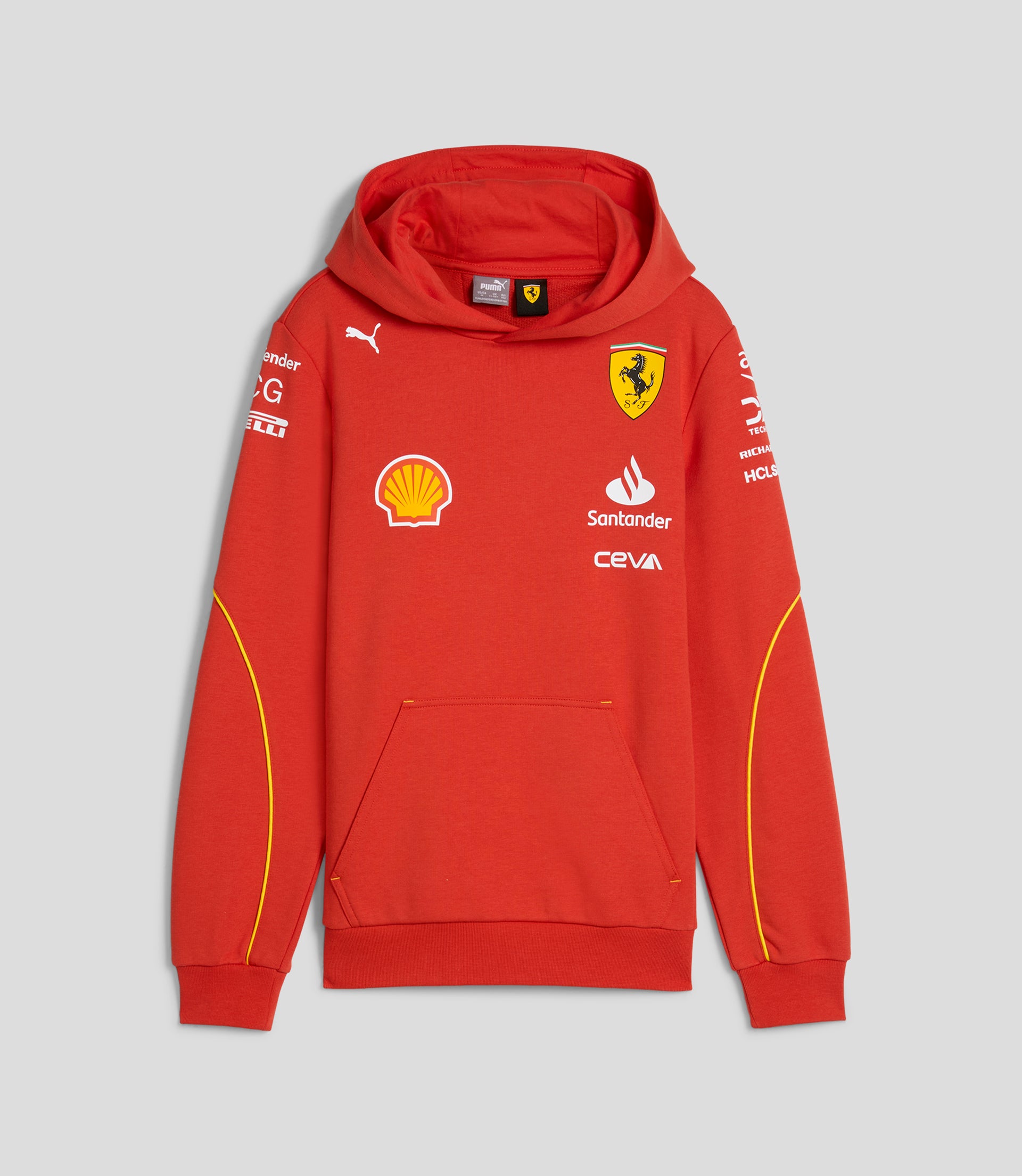 Unisex Scuderia Ferrari Official Team Kit Team Hoodie Red