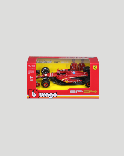 1:43 F1 2024 FERRARI SF-24 LECLERC IN DISPENSER