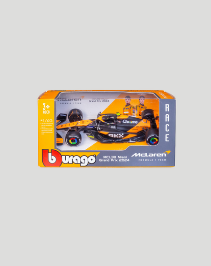 1:43 F1 MCLAREN MCL38 2024 NORRIS IN DISPENSER