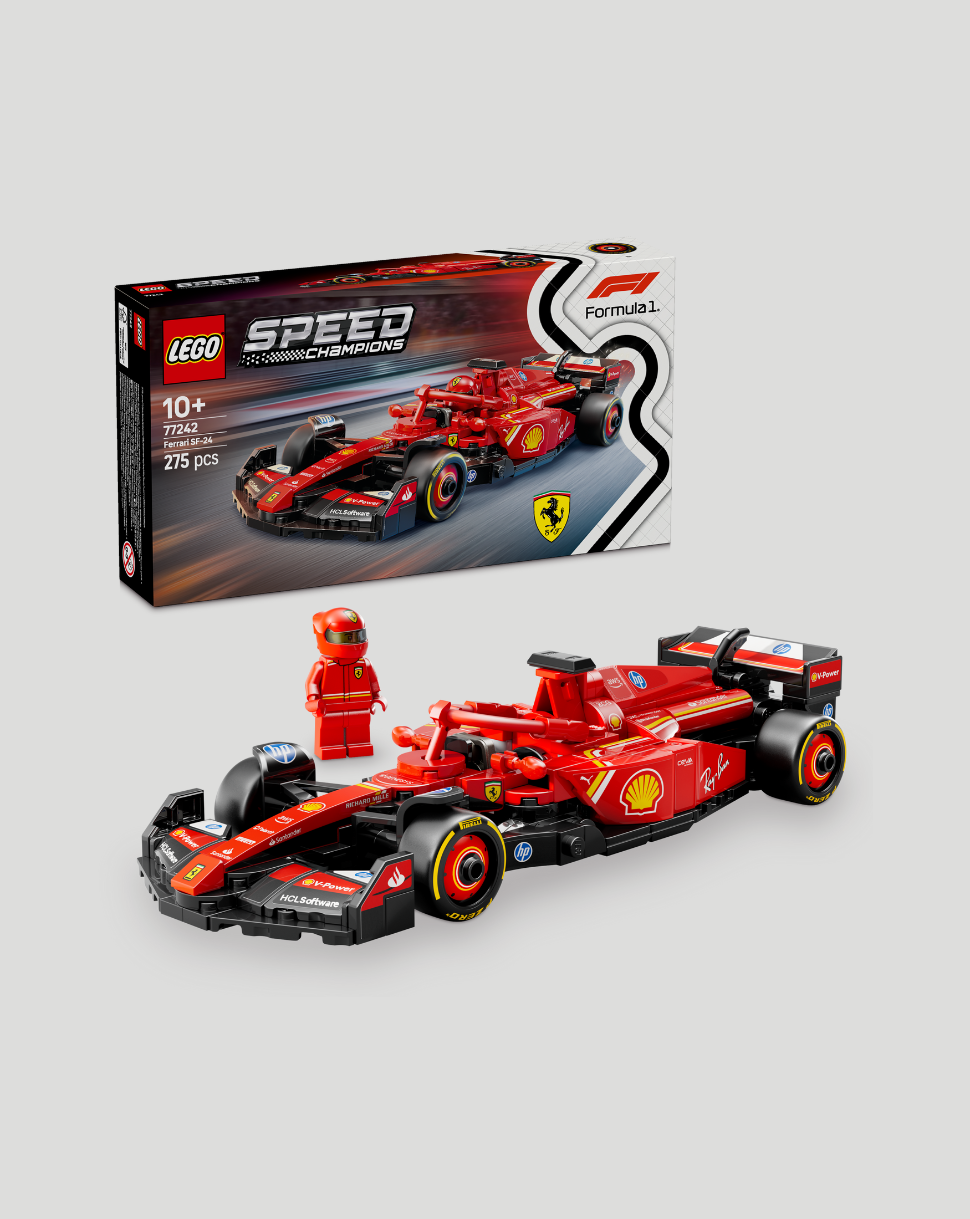 LEGO Speed Champions Ferrari SF-24 F1 Race Car Toy