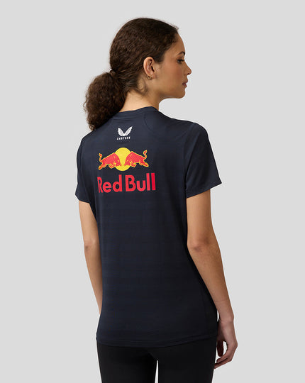 Oracle Red Bull Racing Womens Teamline Max Verstappen Set Up T-Shirt - Night Sky