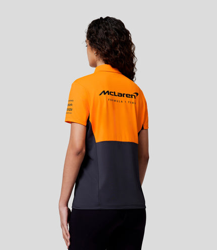 McLaren Womens Official Teamwear Polo Shirt Formula 1