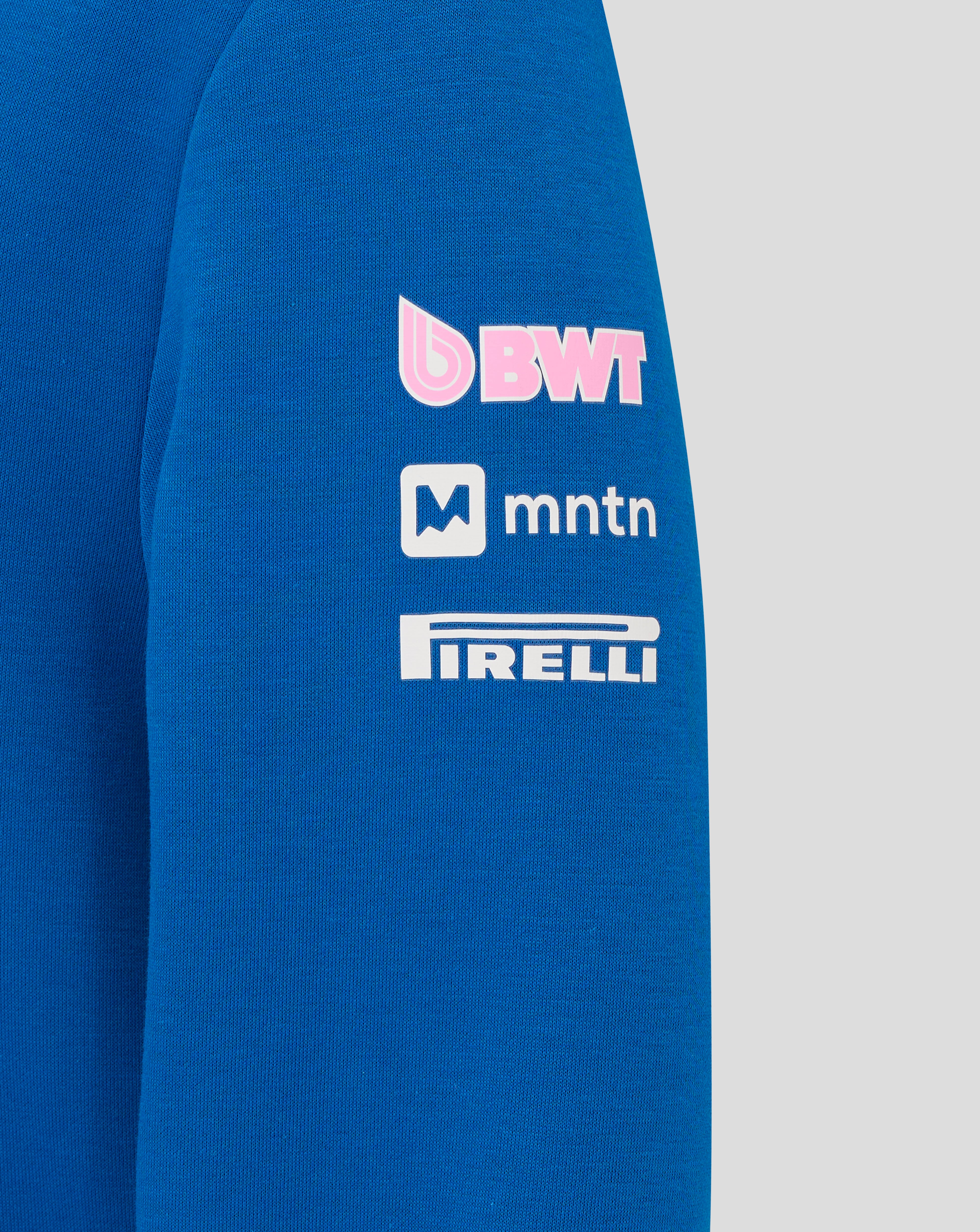 Bwt Alpine Formula One Team's Junior Official Pullover Hoodie - Lapis Blue