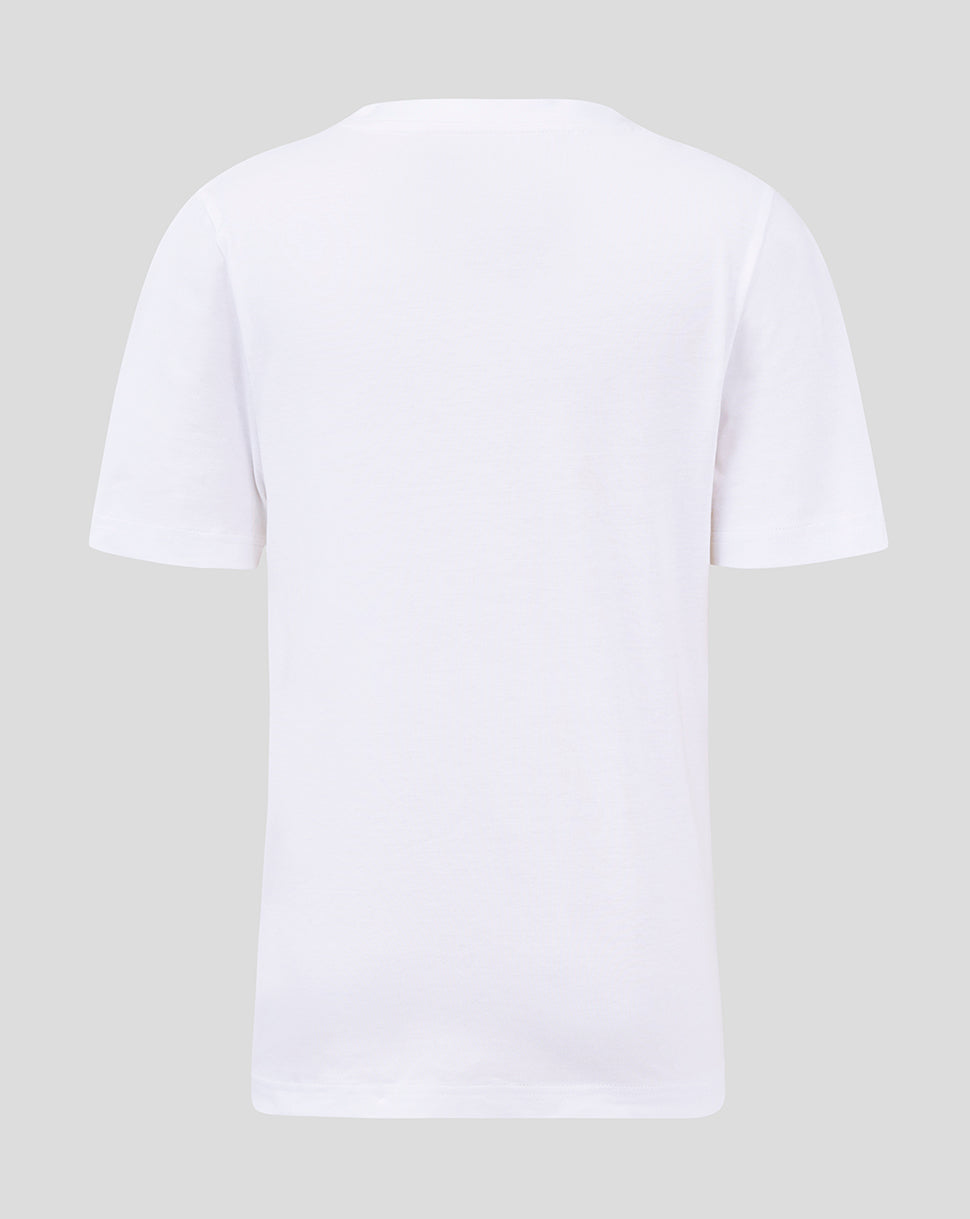 Oracle Red Bull Racing Junior Large Front Logo T-Shirt - Brilliant White