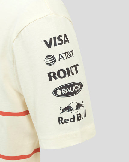 Oracle Red Bull Racing Junior Heritage Team T-Shirt - Egret