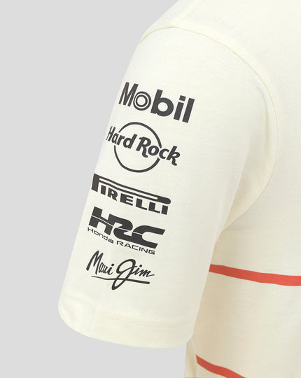 Oracle Red Bull Racing Junior Heritage Team T-Shirt - Egret