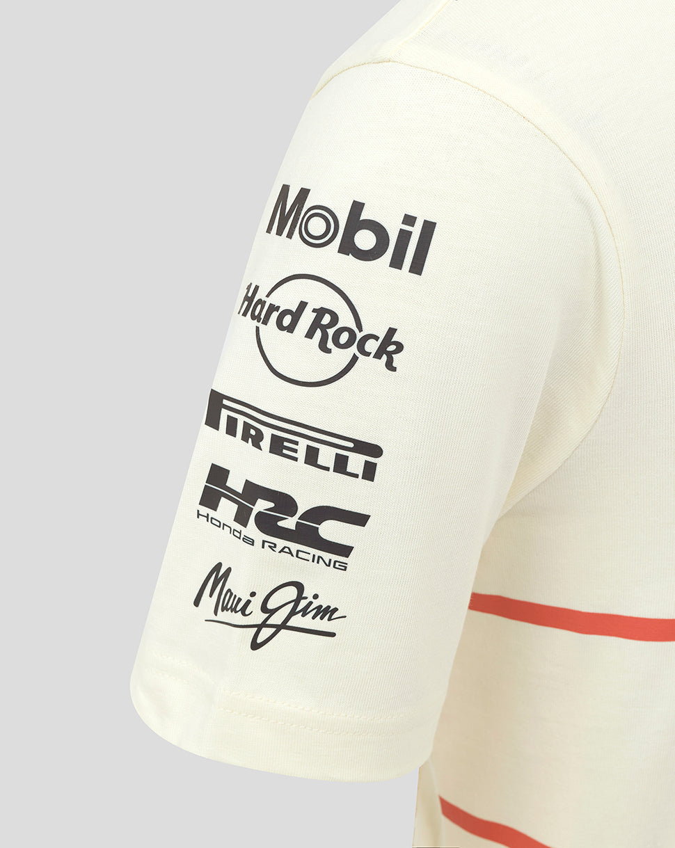 Oracle Red Bull Racing Junior Heritage Team T-Shirt - Egret