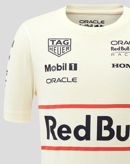 Oracle Red Bull Racing Junior Heritage Team T-Shirt - Egret