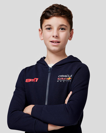 Oracle Red Bull Racing Juniors Checo Race Car Zip Hoodie - Night Sky