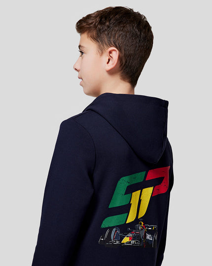 Oracle Red Bull Racing Juniors Checo Race Car Zip Hoodie - Night Sky