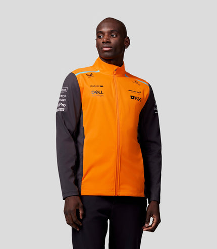 McLaren Mens Official Teamwear Soft Shell Jacket Formula 1