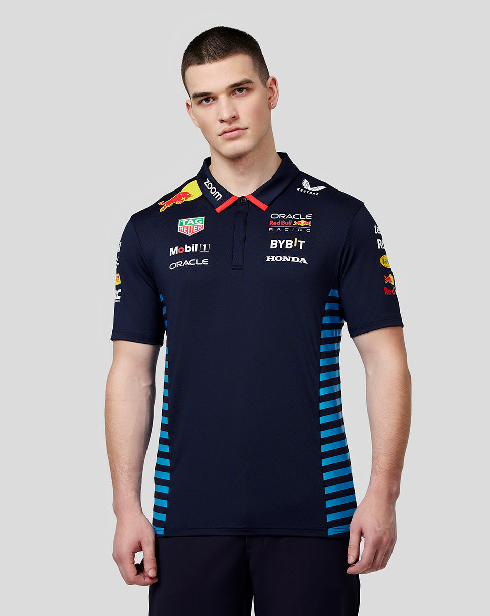 Oracle Red Bull Racing Men s Official Teamline Short Sleeve Polo Shirt