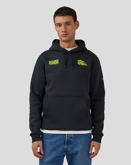 Unisex Silverstone Helmet Hoodie - Anthracite