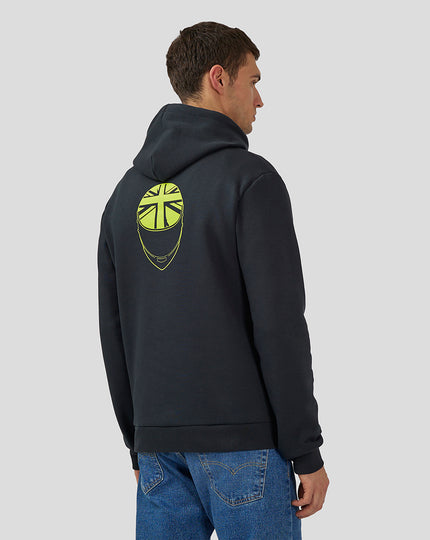 Unisex Silverstone Helmet Hoodie - Anthracite