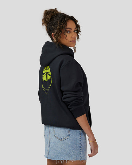 Unisex Silverstone Helmet Hoodie - Anthracite