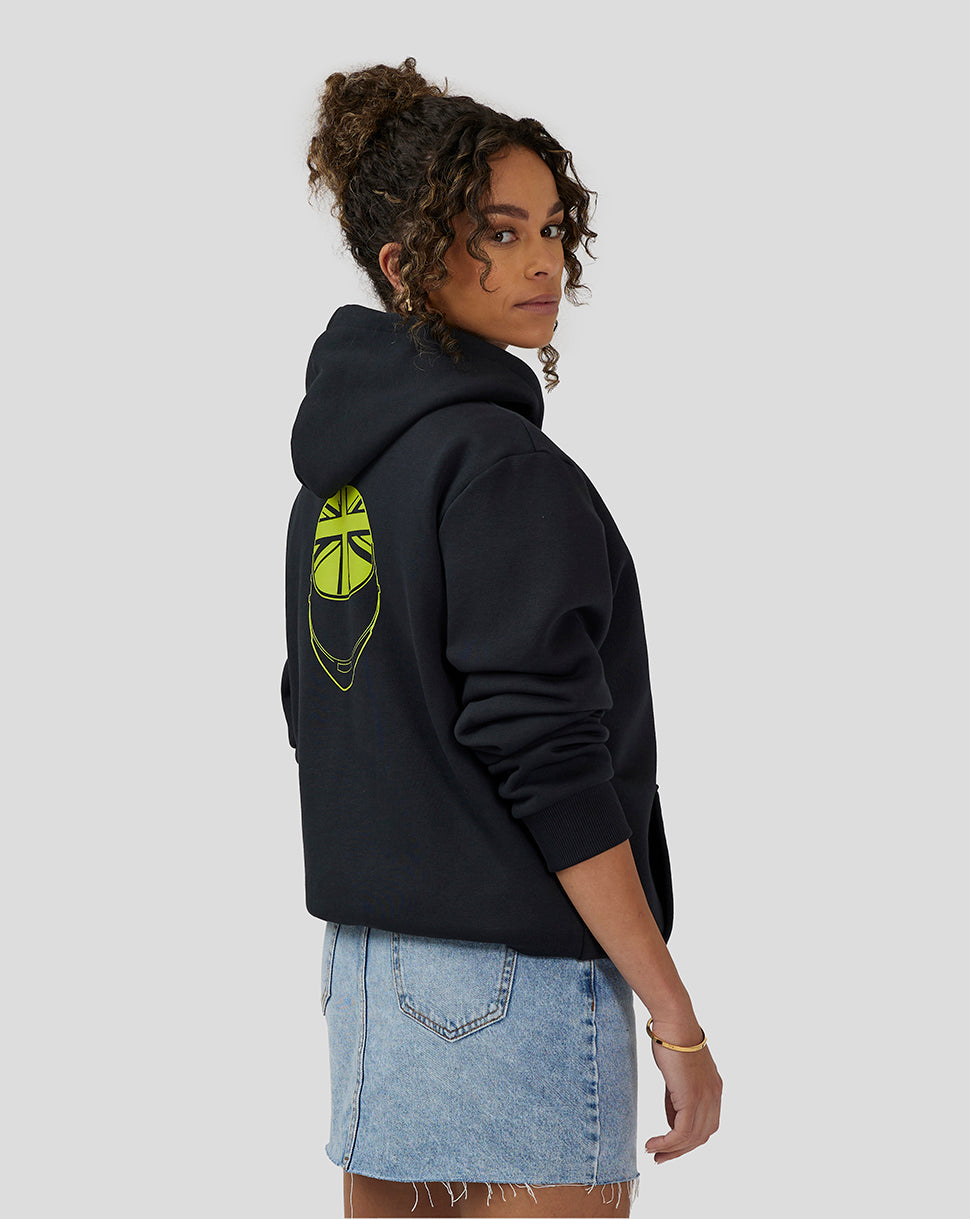 Unisex Silverstone Helmet Hoodie - Anthracite