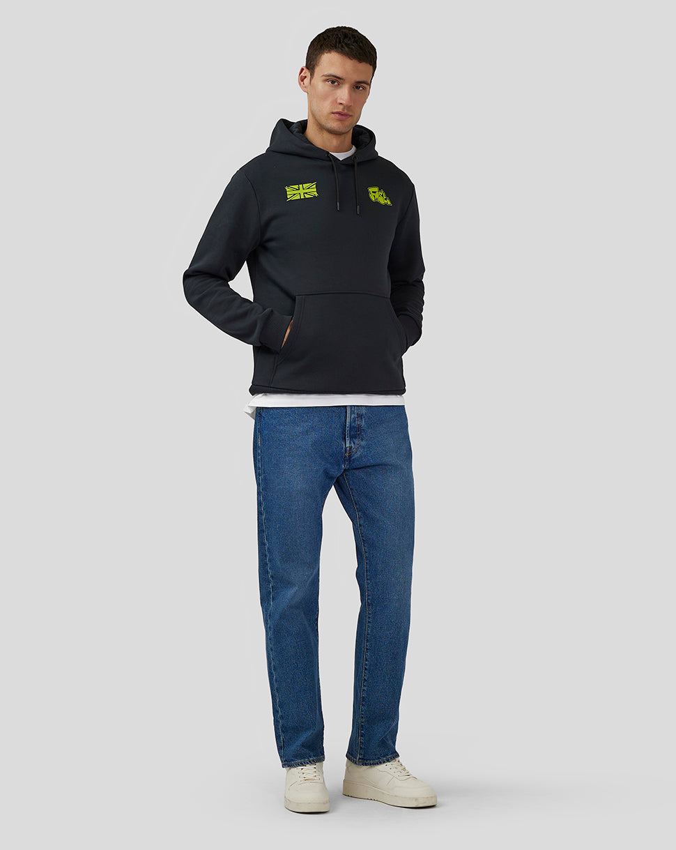 Unisex Silverstone Helmet Hoodie - Anthracite