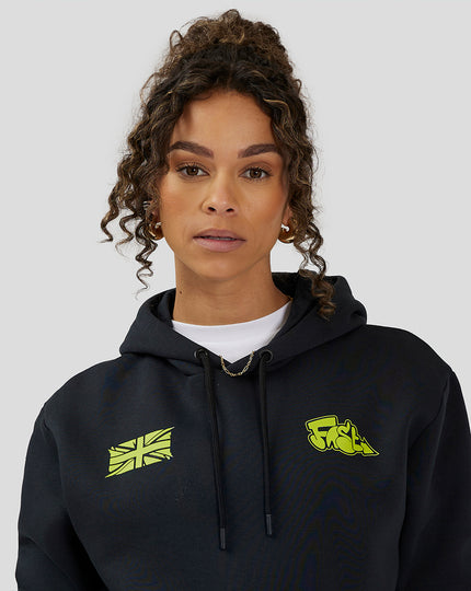 Unisex Silverstone Helmet Hoodie - Anthracite