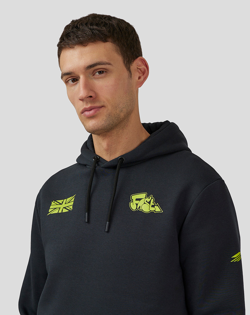 Unisex Silverstone Helmet Hoodie - Anthracite