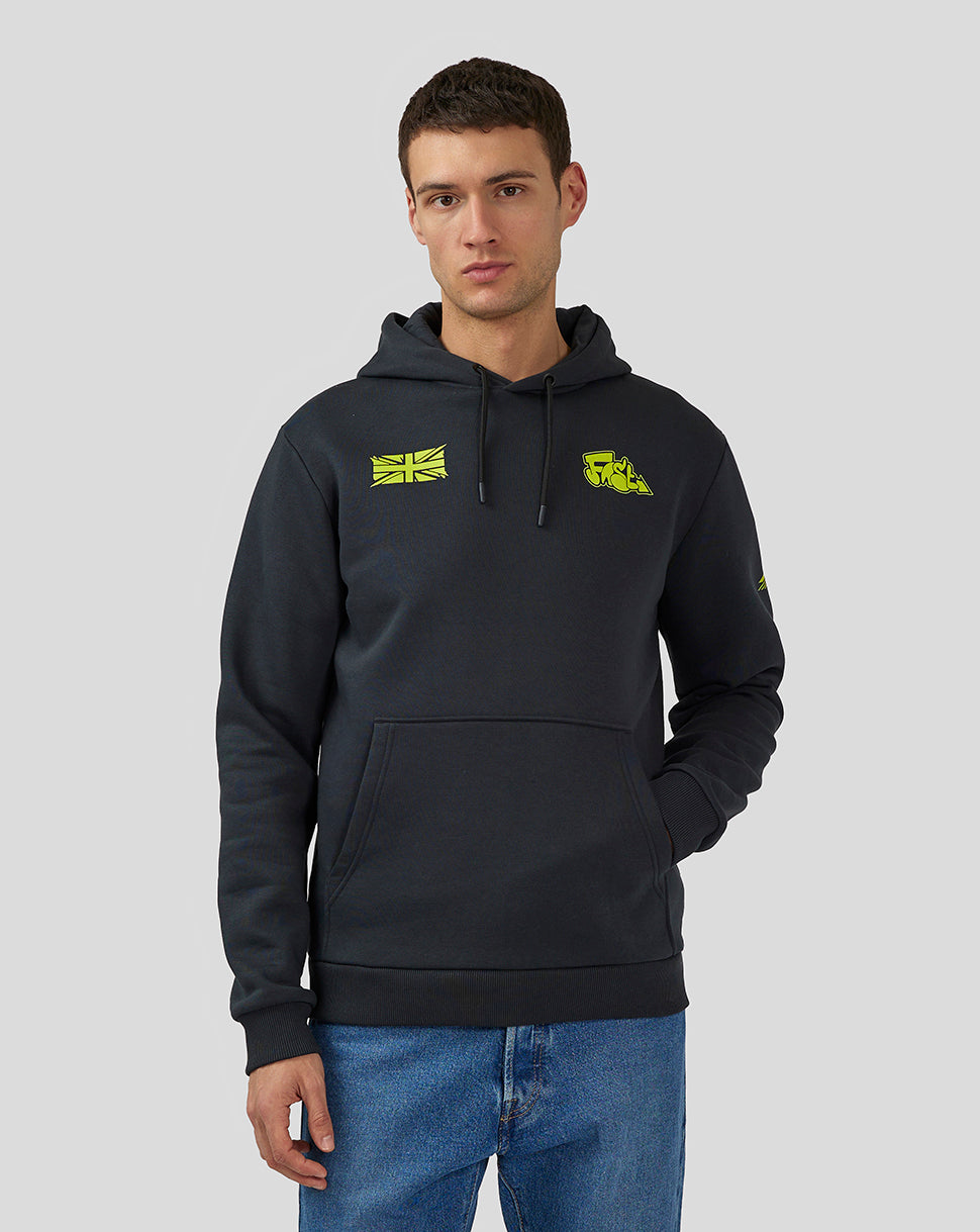 Unisex Silverstone Helmet Hoodie - Anthracite