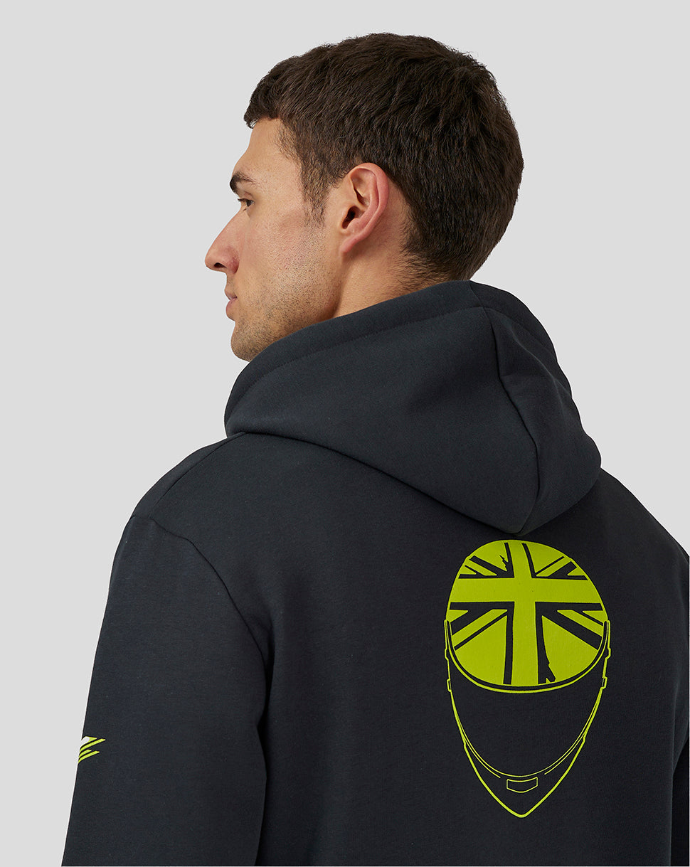 Unisex Silverstone Helmet Hoodie - Anthracite