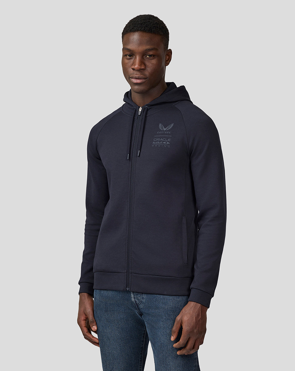 Oracle Red Bull Racing Unisex Full Zip Hoodie - Night Sky