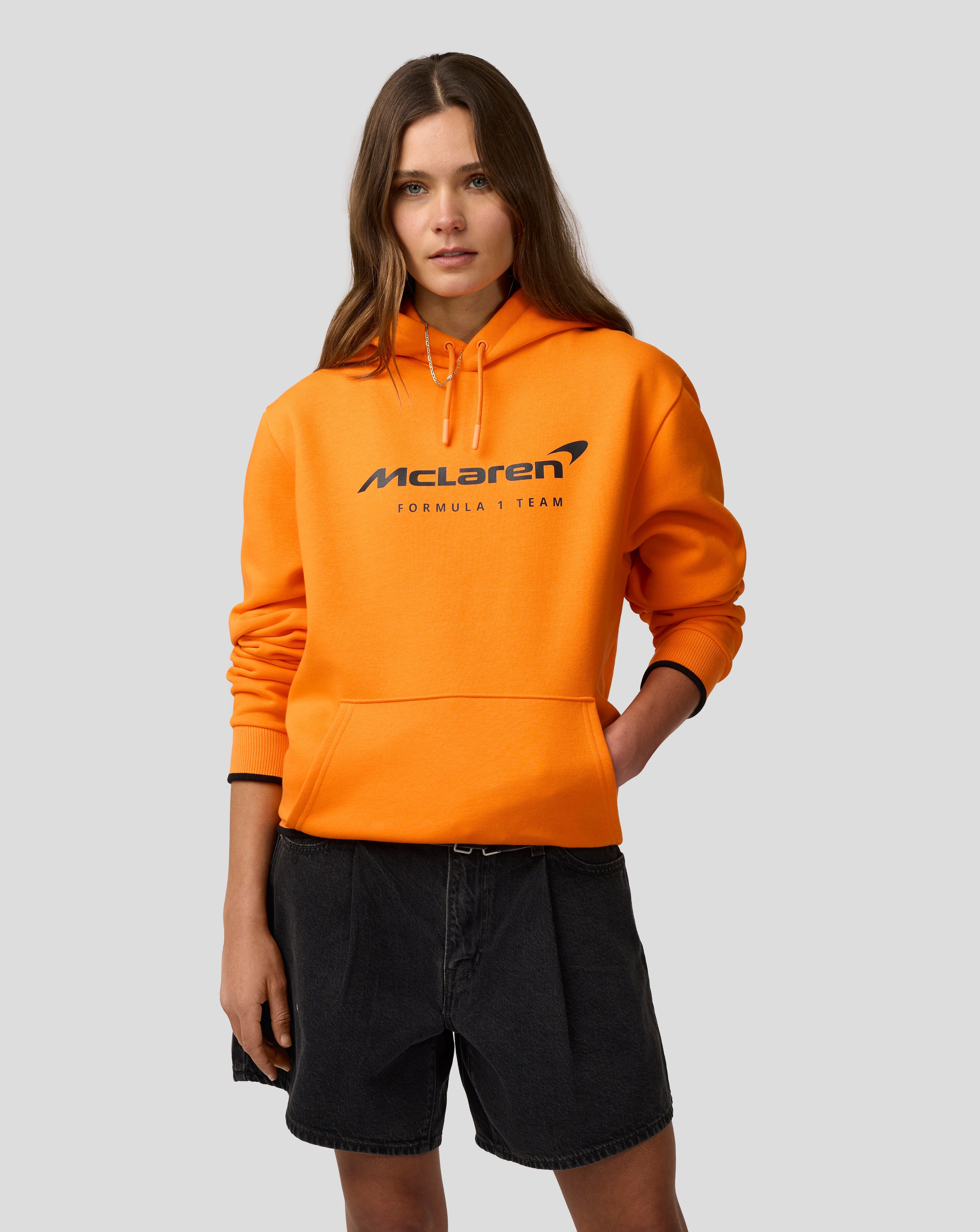 Unisex Core Essentials Hoodie - Papaya