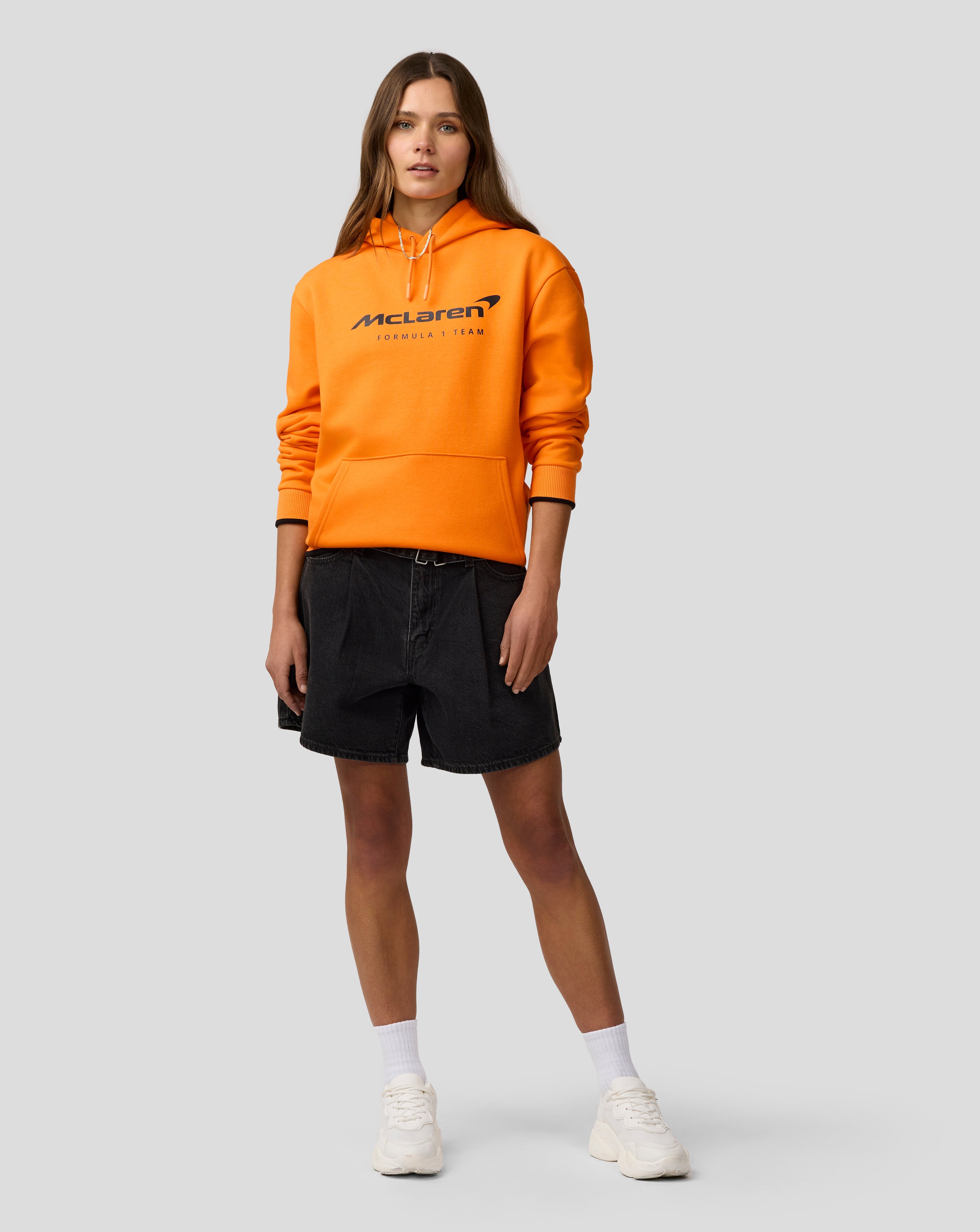 Unisex Core Essentials Hoodie - Papaya
