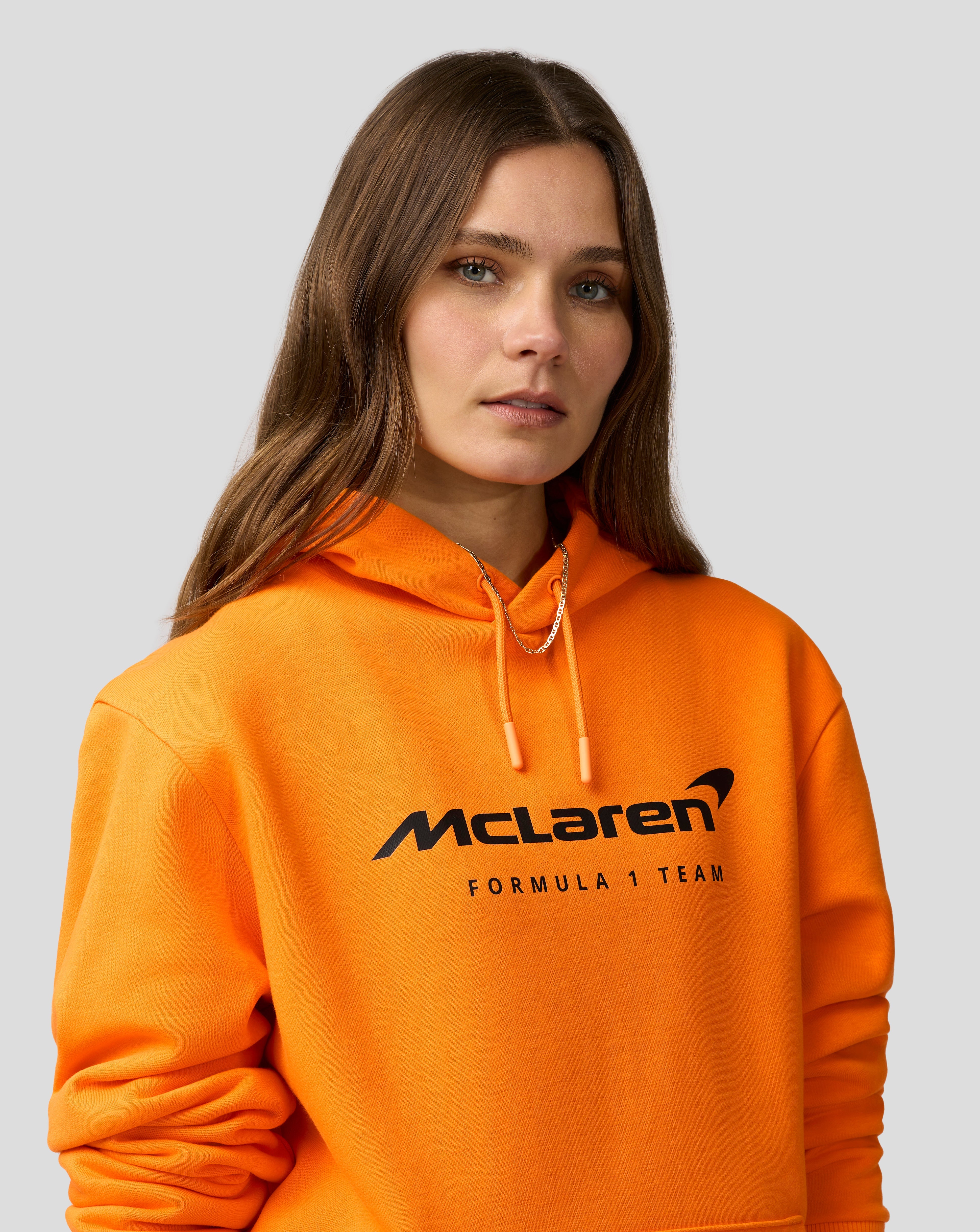 Unisex Core Essentials Hoodie - Papaya