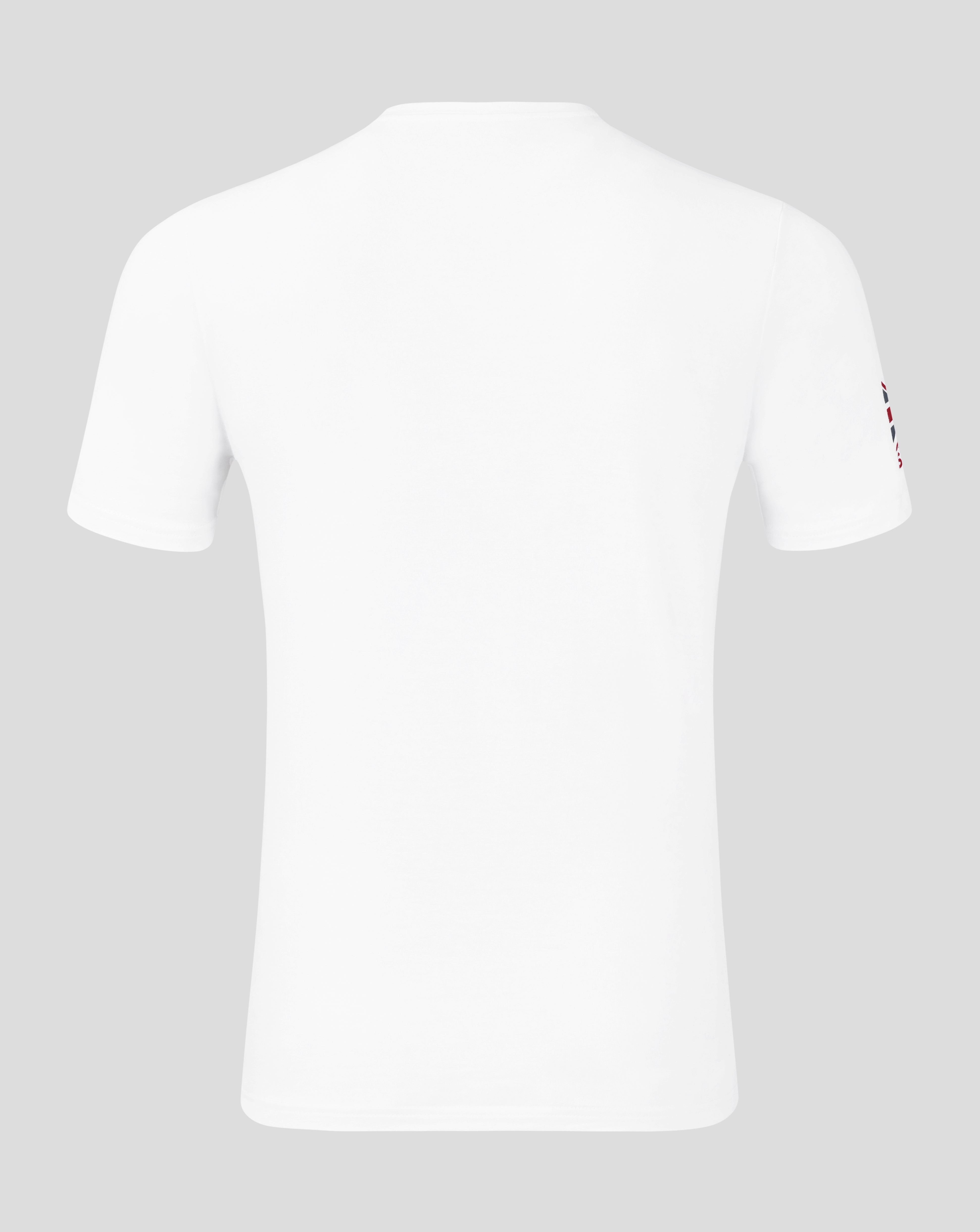 Silverstone Unisex Core T-Shirt - White & Grey