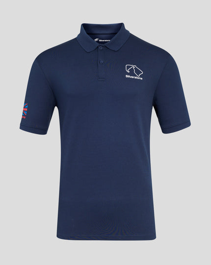 Silverstone Unisex Core Polo Shirt - Black