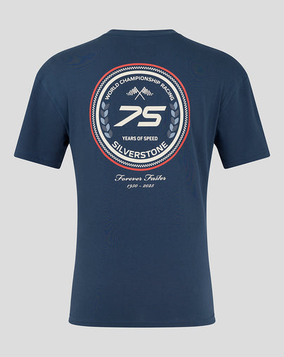 Silverstone Unisex 75 Years Oversized T-Shirt - Sargasso