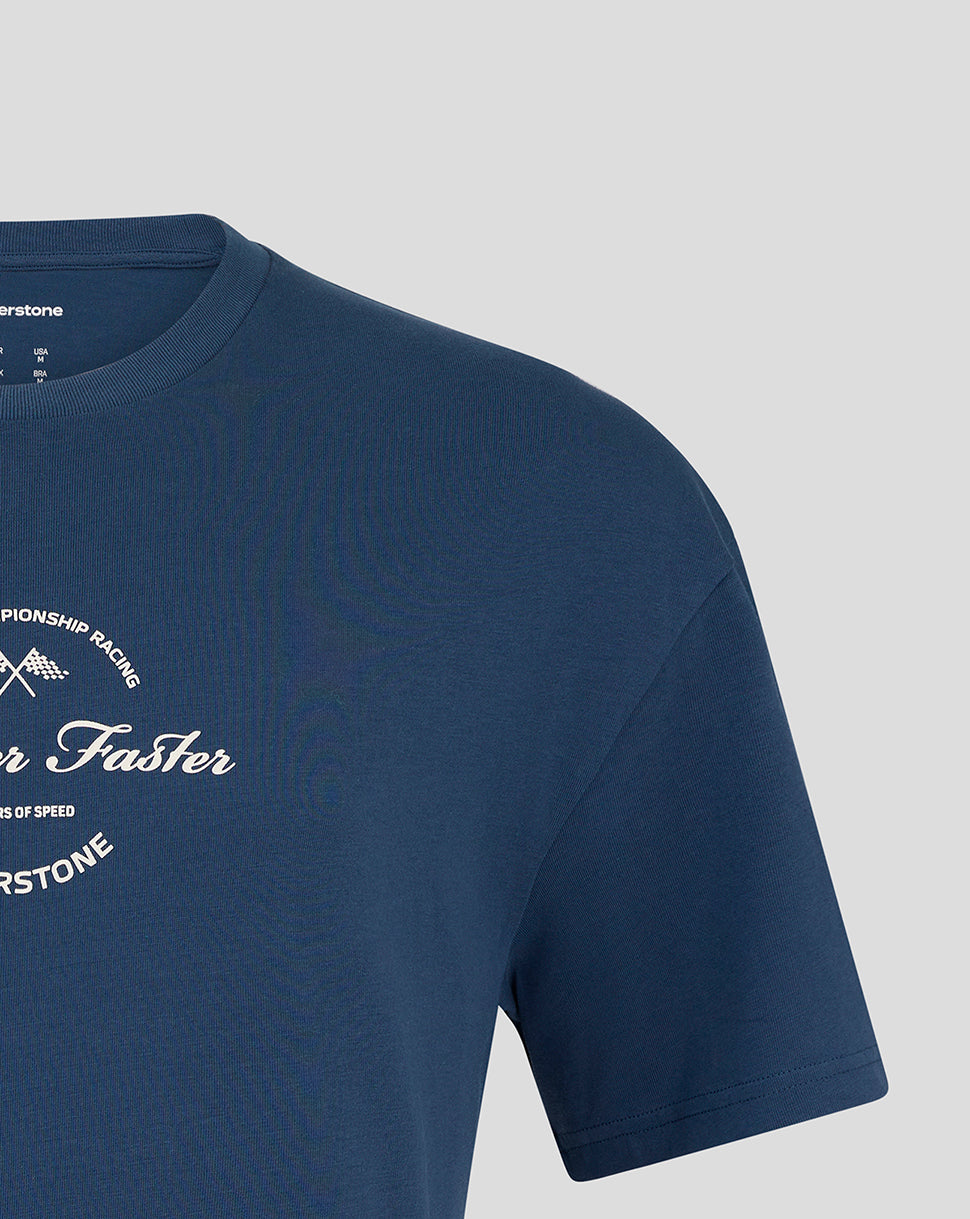 Silverstone Unisex 75 Years Oversized T-Shirt - Sargasso