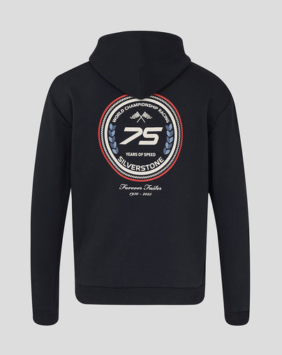 Silverstone Unisex 75 Years Oversized Hoodie - Dark Navy