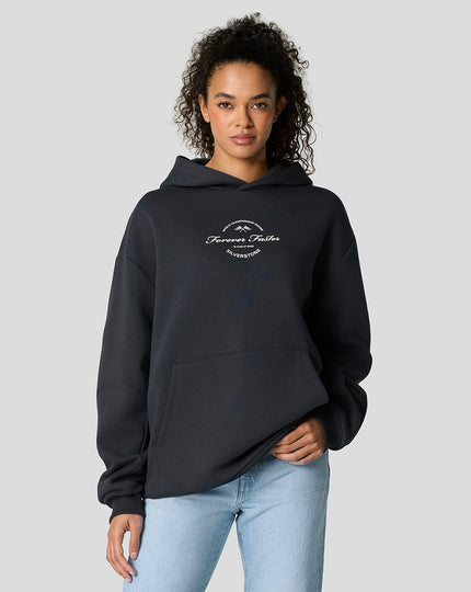 Silverstone Unisex 75 Years Oversized Hoodie - Dark Navy