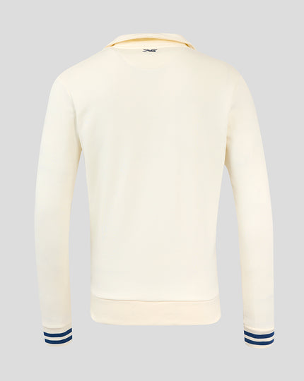 Silverstone Unisex 75 Years Polo Sweater - Egret