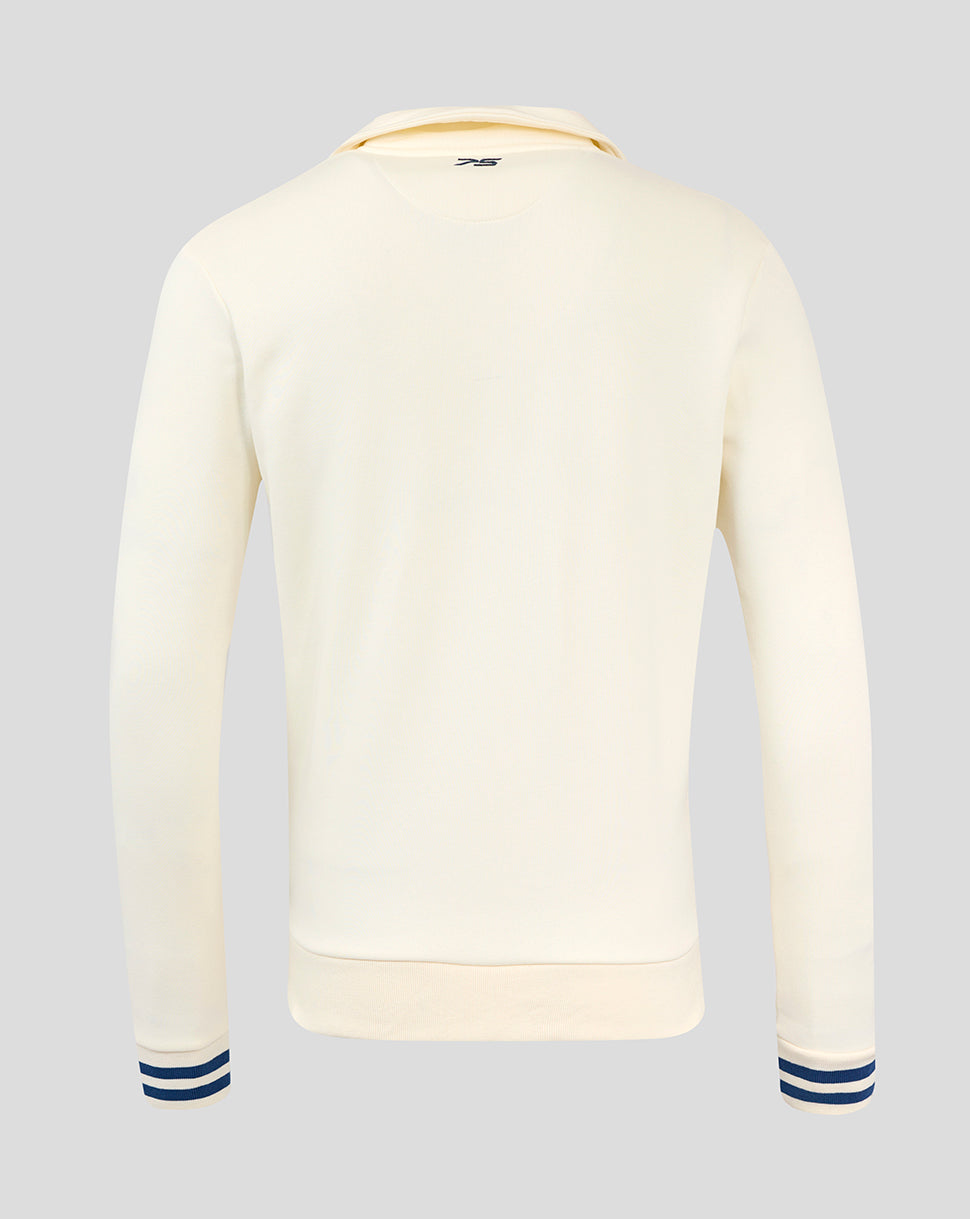 Silverstone Unisex 75 Years Polo Sweater - Egret