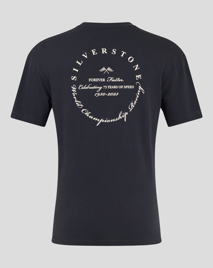Silverstone Unisex 75 Years World Champion Oversized T-Shirt - Dark Navy