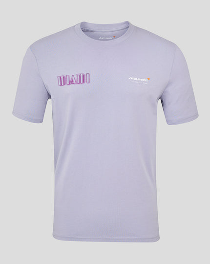 McLaren Unisex Relaxed Fit Miami Graphic T-Shirt - Lavender