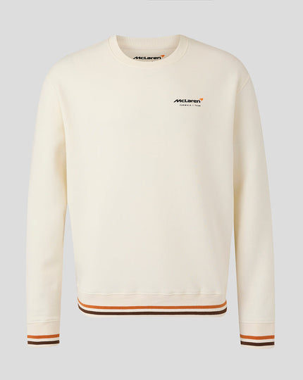 McLaren Unisex Austin Relaxed Sweatshirt - Egret