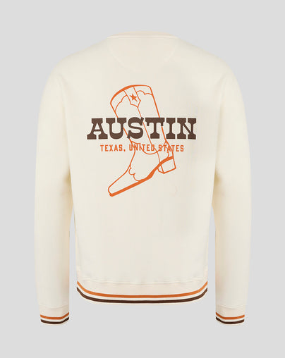 McLaren Unisex Austin Relaxed Sweatshirt - Egret