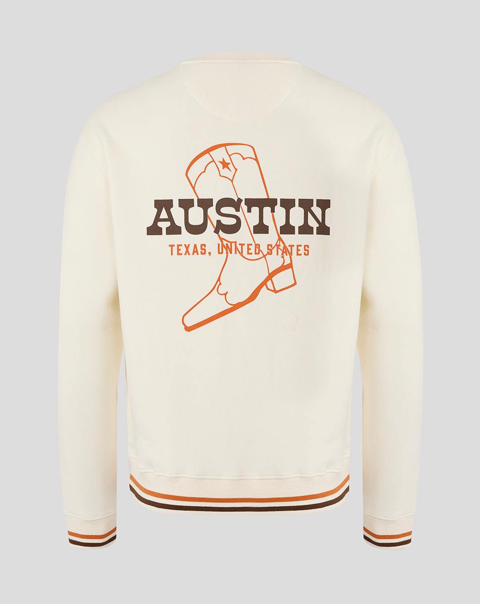 McLaren Unisex Austin Relaxed Sweatshirt - Egret