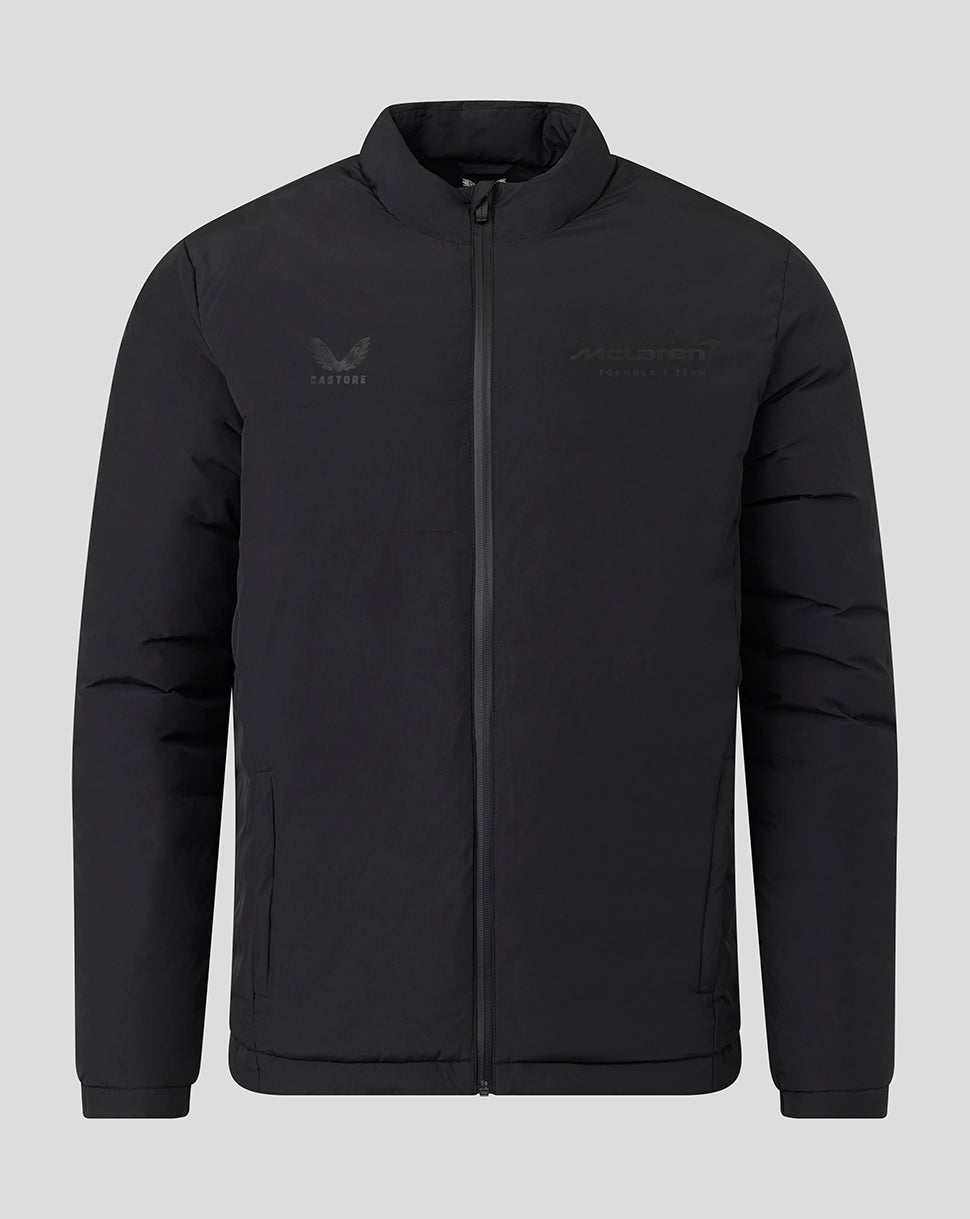 McLaren Unisex Black On Black Padded Jacket