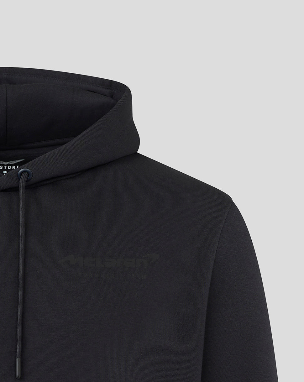 McLaren Unisex Black On Black Hoodie