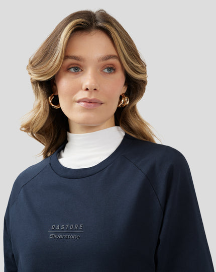 Unisex Silverstone x Castore Short Sleeve T-Shirt - Black Iris